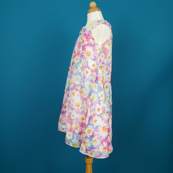 🆕️🎈😊 LITTLE ANGELS by US Angels Trapeze Daisy Dress // (CHILD) // (NWT) - Picture 3 of 5